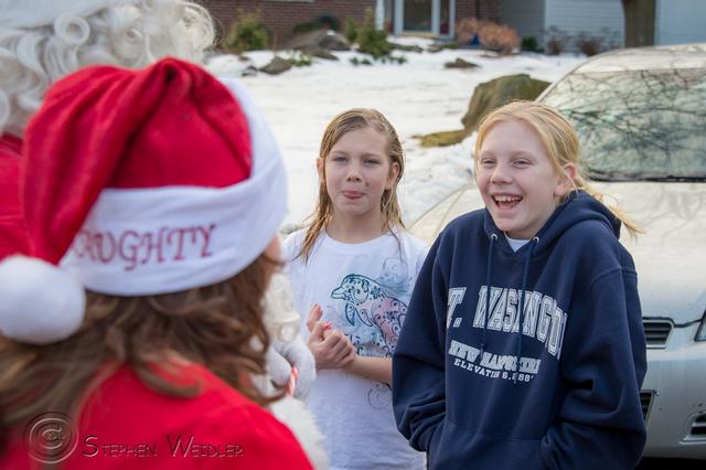 Santa Visits Lower Frederick Twp. - 12/21/2013